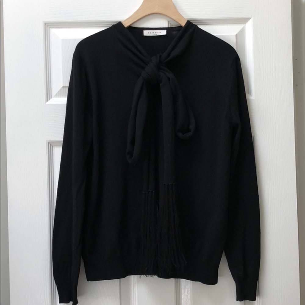 A Sandro Paris Merino wool sweater